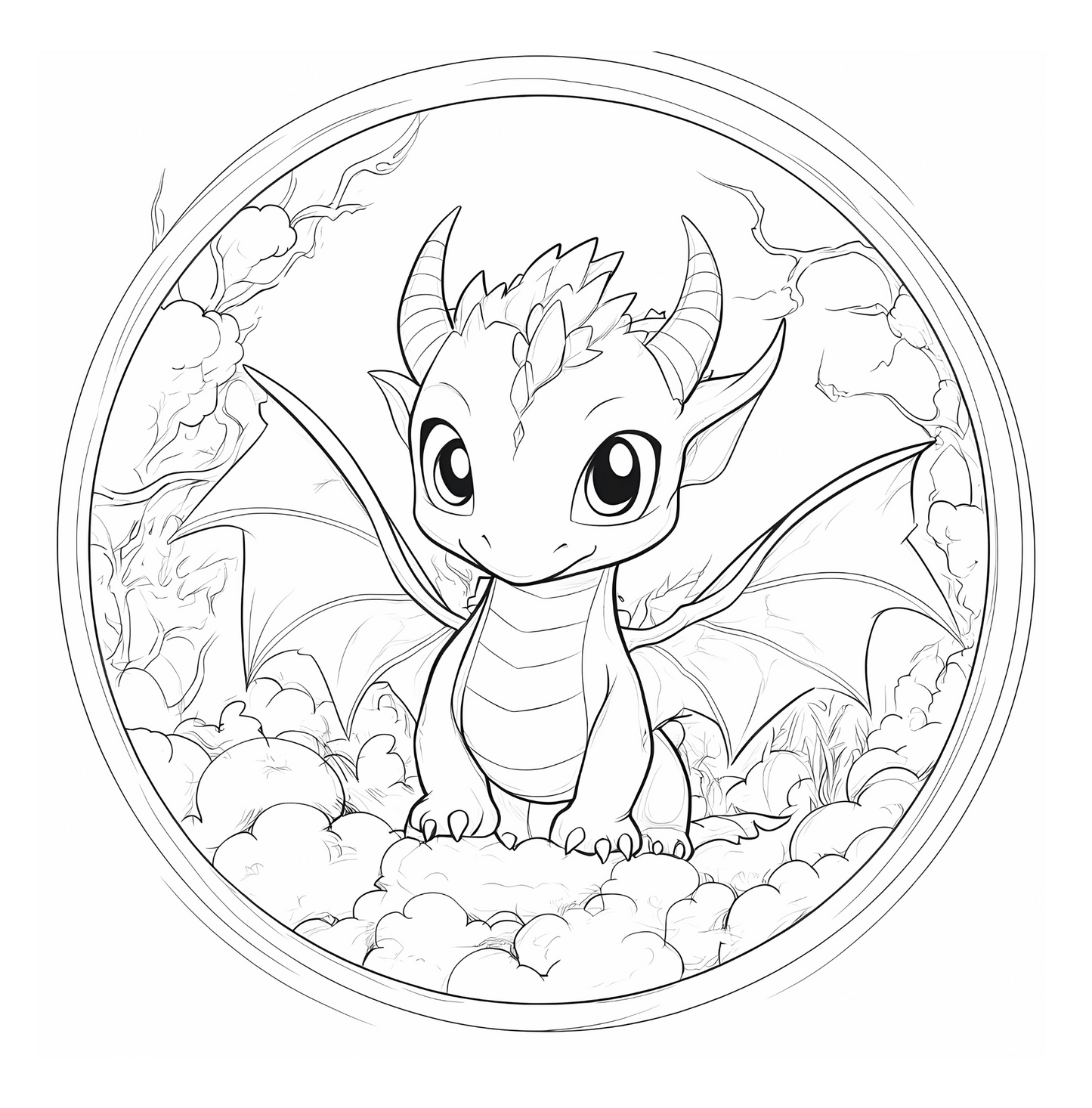 25 Cute pokemon-inspired Creatures Coloring Pages |  Instant Download PDF | pk2