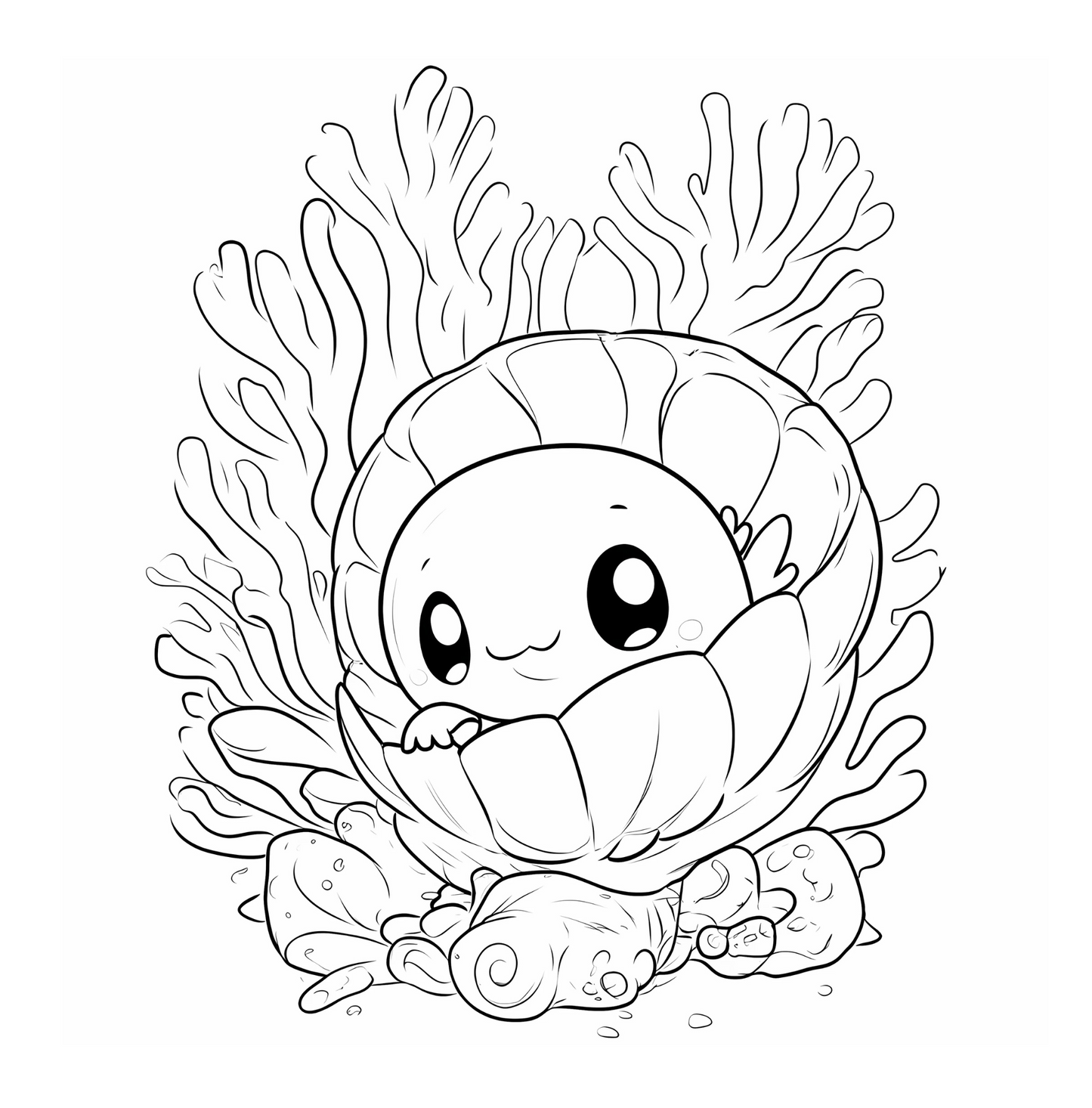 25 Cute pokemon-inspired Creatures Coloring Pages |  Instant Download PDF | pk2