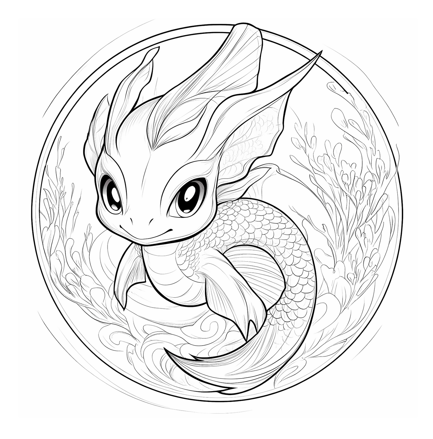 25 Cute pokemon-inspired Creatures Coloring Pages |  Instant Download PDF | pk2